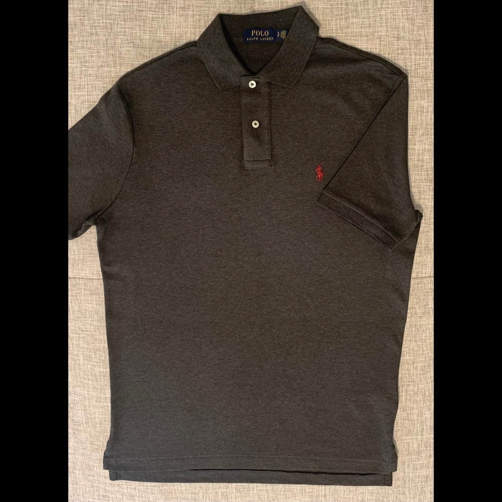 Polo Ralph Lauren Polo Shirt. Mens small. Dark grey